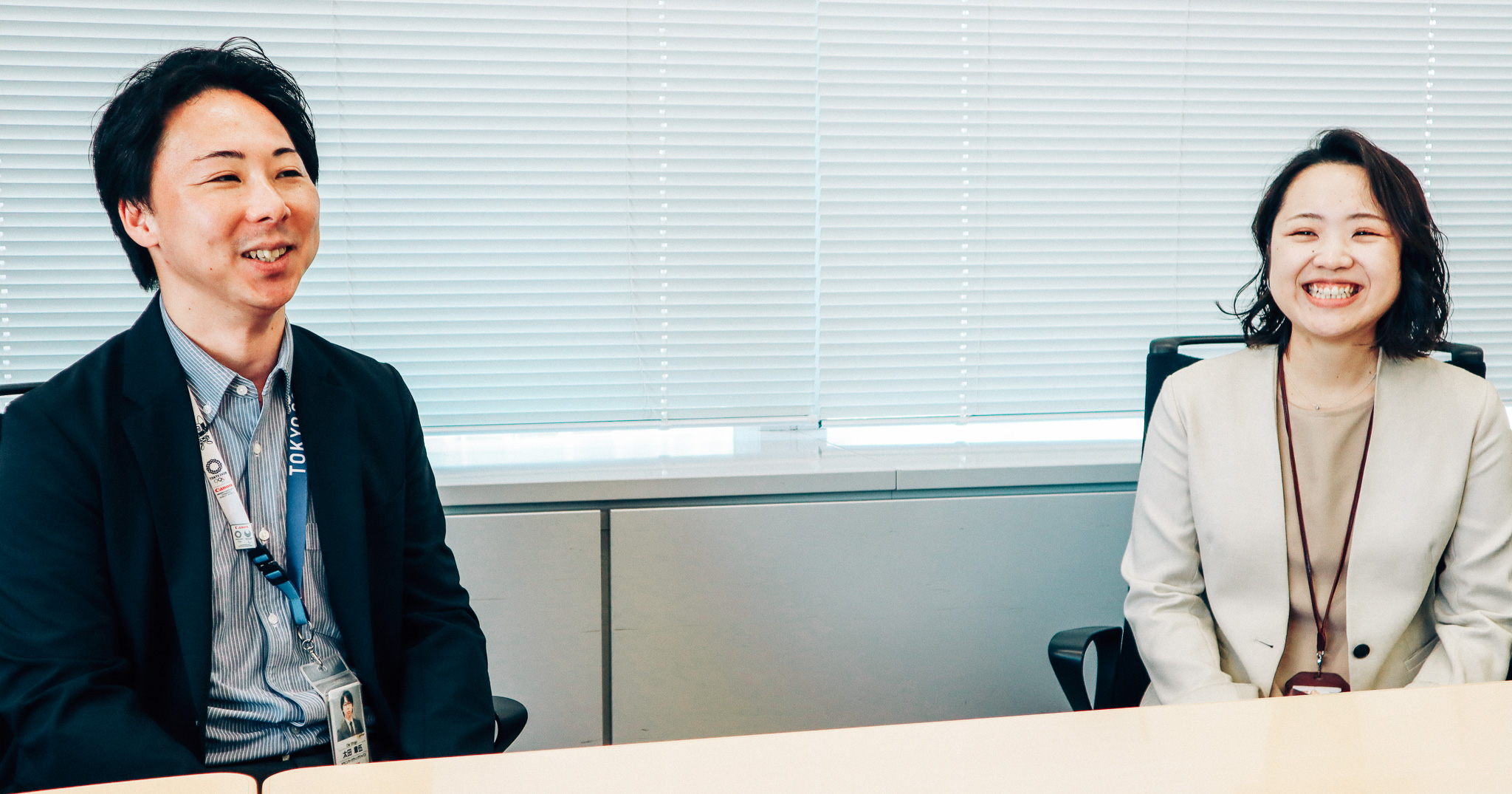 キヤノンマーケティングジャパン株式会社 調整アポ導入事例インタビュー写真