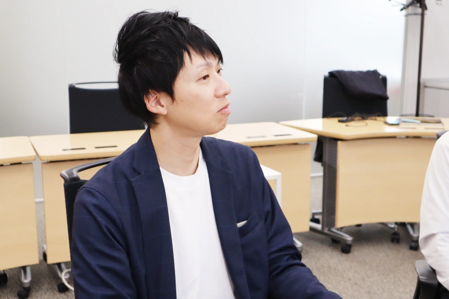 キヤノンマーケティングジャパン インタビュー風景