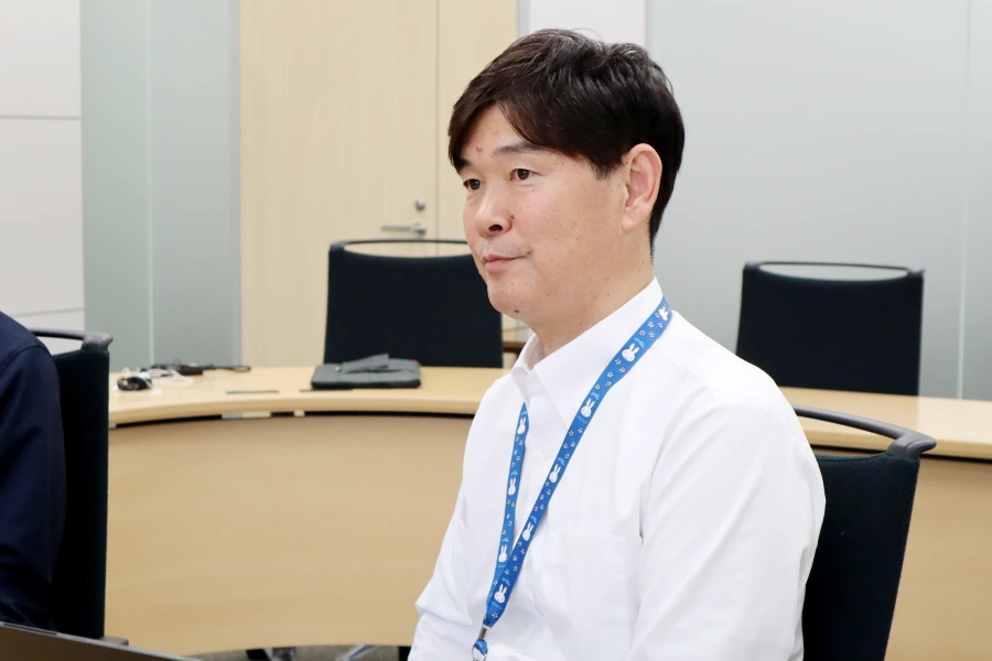 キヤノンマーケティングジャパン インタビュー風景